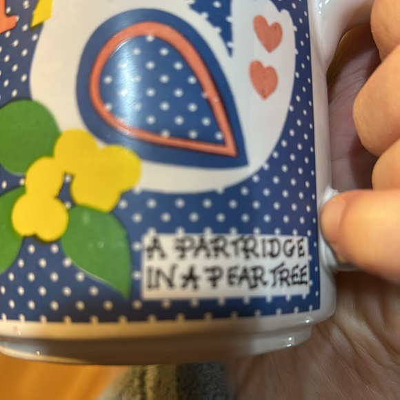 Set of 3 vintage Grant Howard 12 days of Christmas mugs Korea - Picture 9 of 15